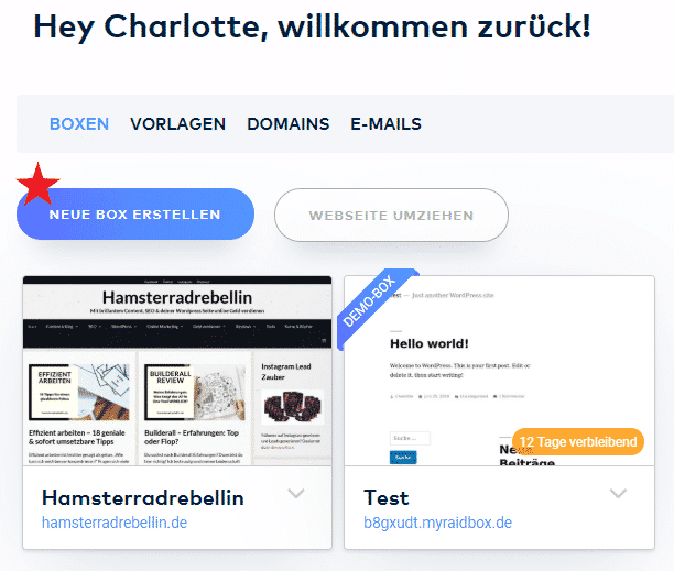 Wordpress installieren