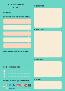 Blogplaner Seite 2