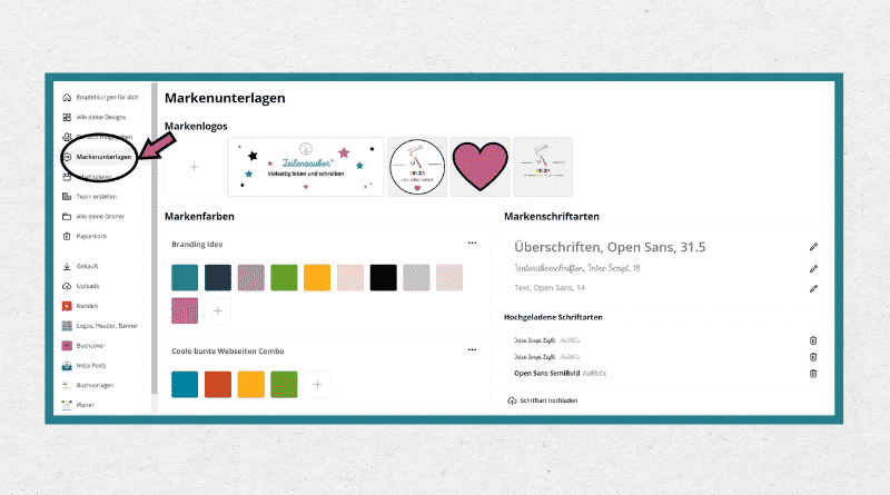 Canva tutorial - Markenunterlagen erstellen