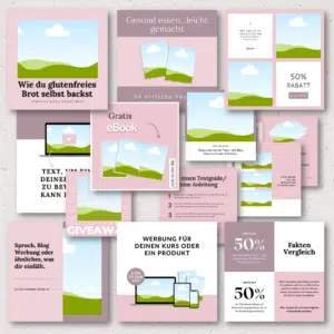 Instagram Vorlage Produktbild