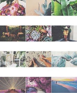 Instagram Feed Design - Beispiel Feed