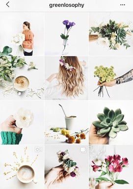 Instagram Feed Design - Beispiel Feed