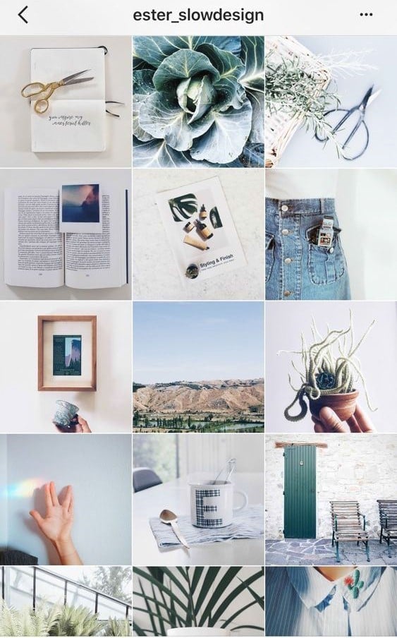 Instagram Feed Design - Beispiel Feed