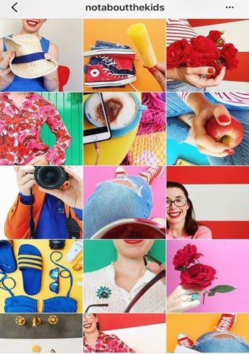 Instagram Feed Design - Beispiel Feed