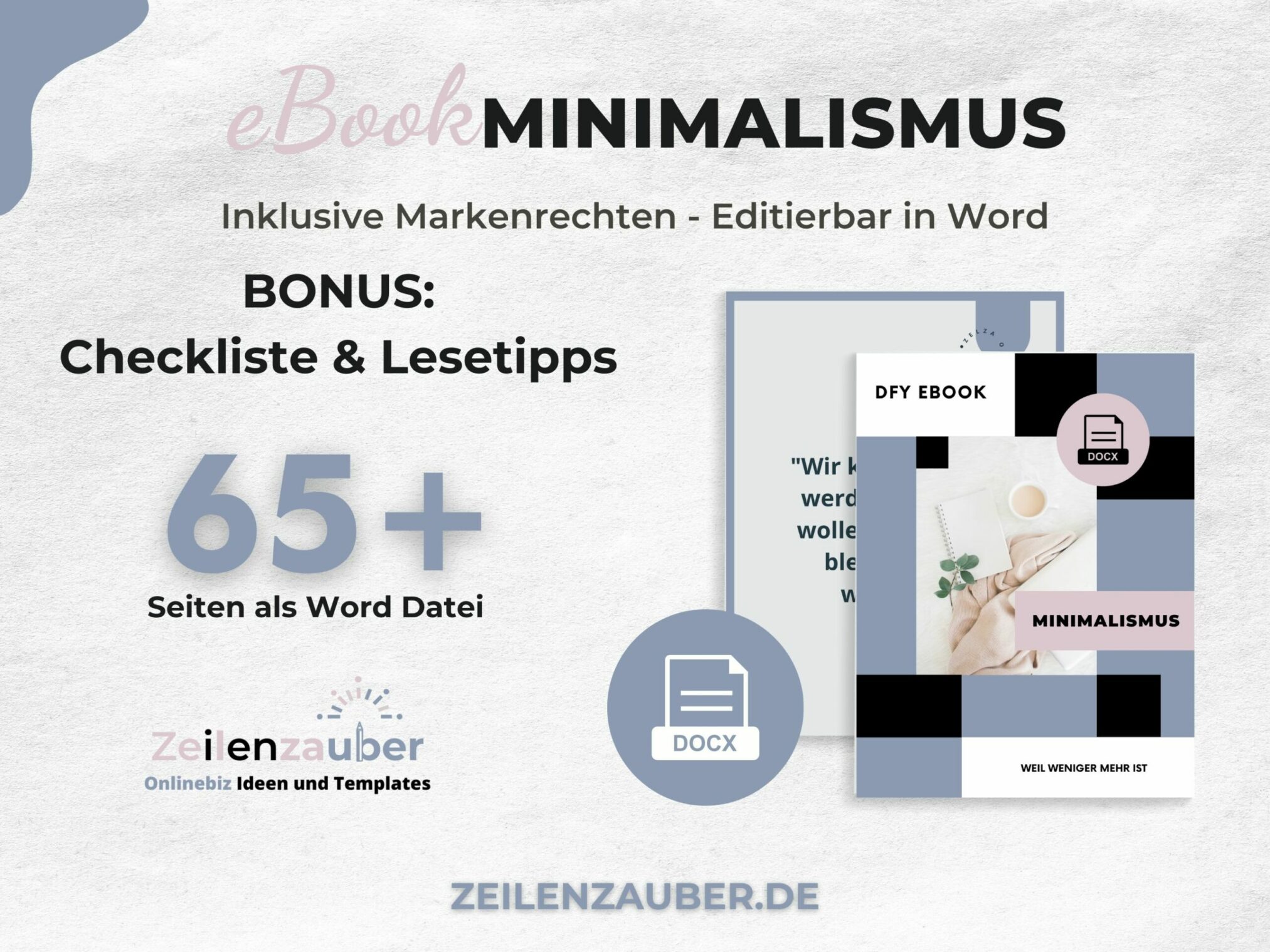 Minimalismus – eBook