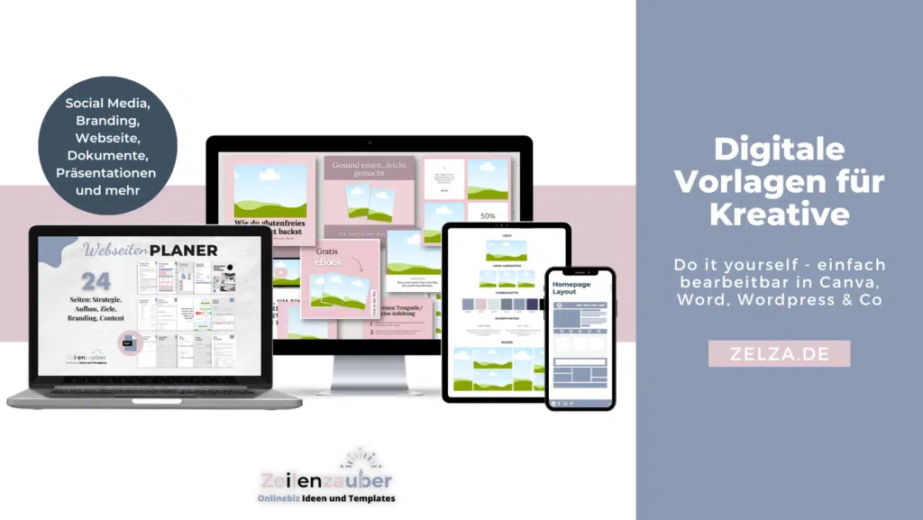 Zeilenzauber - Digitale Vorlagen für Kreative